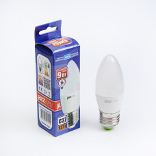 Лампа LED E27 9W 5000К 230V 820Lm свеча матовая Jazzway 