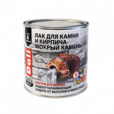 Лак для камня/кирпича DALL мокрый камень 0,75